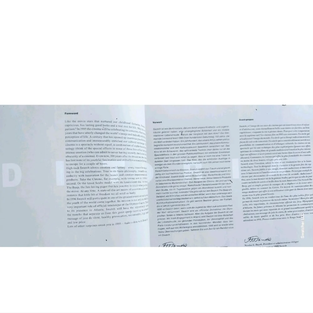 Swatch Watches 100 Years Of CINEMA Set OF 3 watches a Movie Poster and Book - Picture 8 of 13